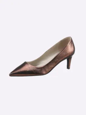 heine Pumps in braun-metallic