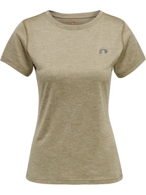 Newline WOMEN STATEMENT T-SHIRT S/S Funktionsshirt Damen WINTER TWIG MELANGE im Online Shop von kaufen