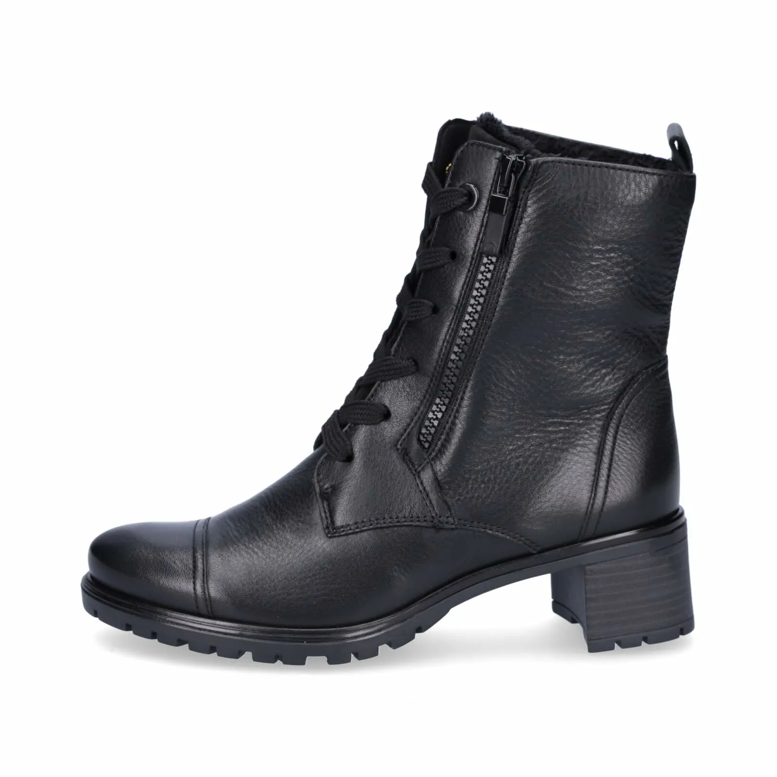 Schnürstiefel - schwarz