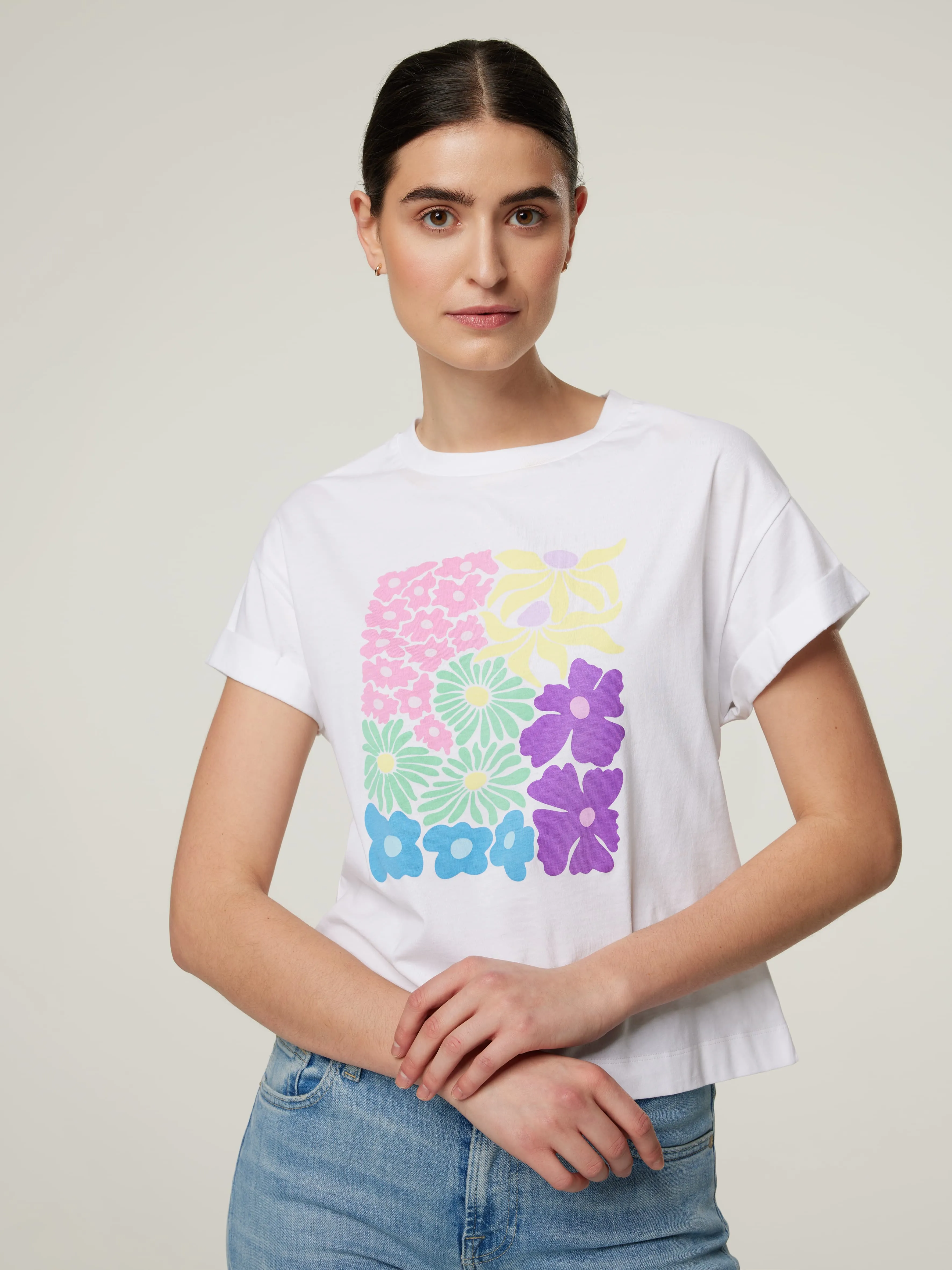 T-Shirt mit Print